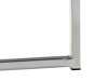 Couchtisch Concept 55 203 (Weißer Marmor + Silber)