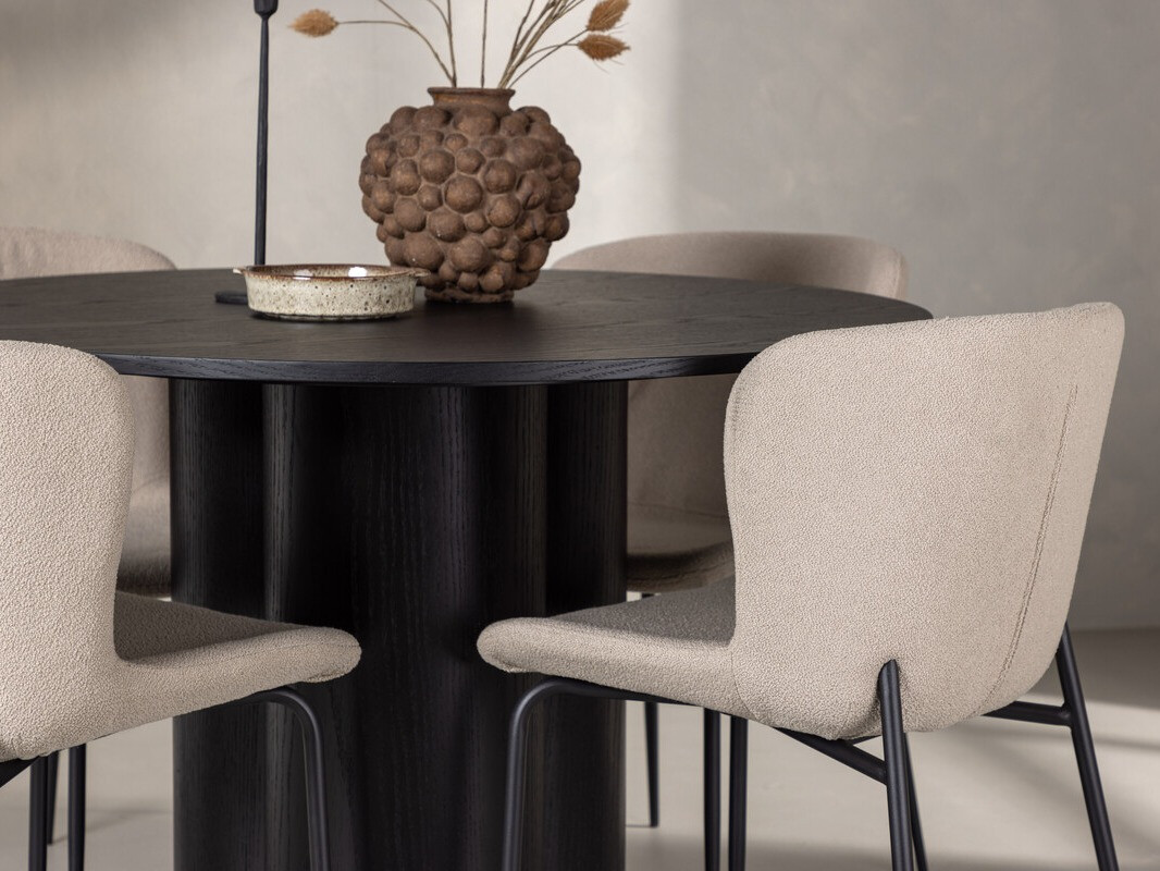 Essgruppe Dallas 3432 (Beige + Braun)