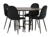 Essgruppe Dallas 3446 (Schwarz)