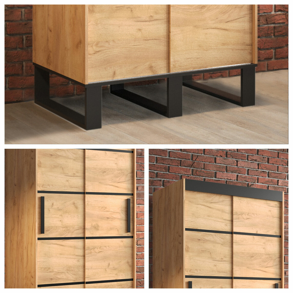 Kleiderschrank Hartford 175