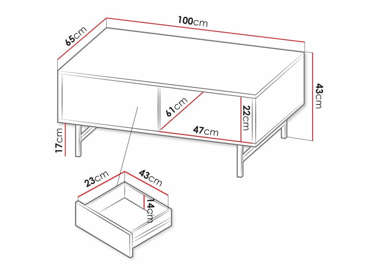 Couchtisch Providence S102