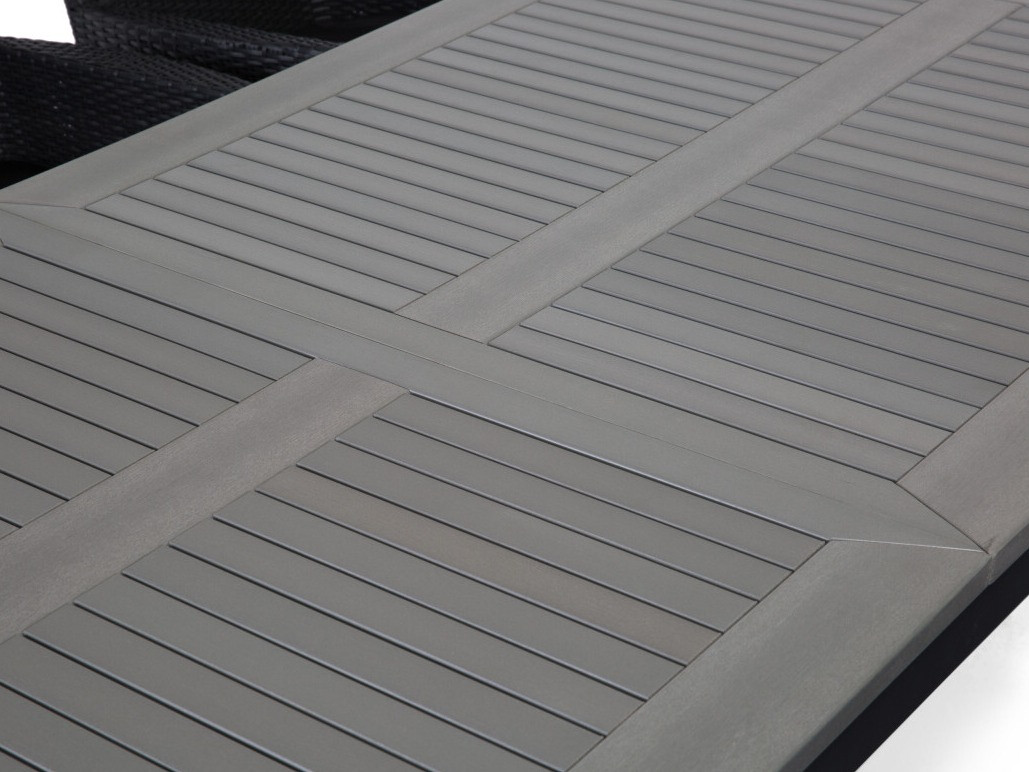 Tisch und Stühle Comfort Garden 1320 (Schwarz)