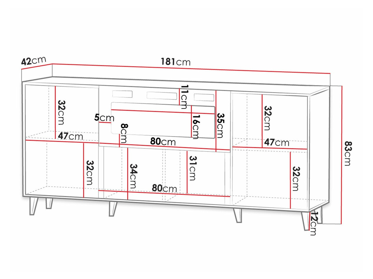 Sideboard Comes I (Wotan Eiche)