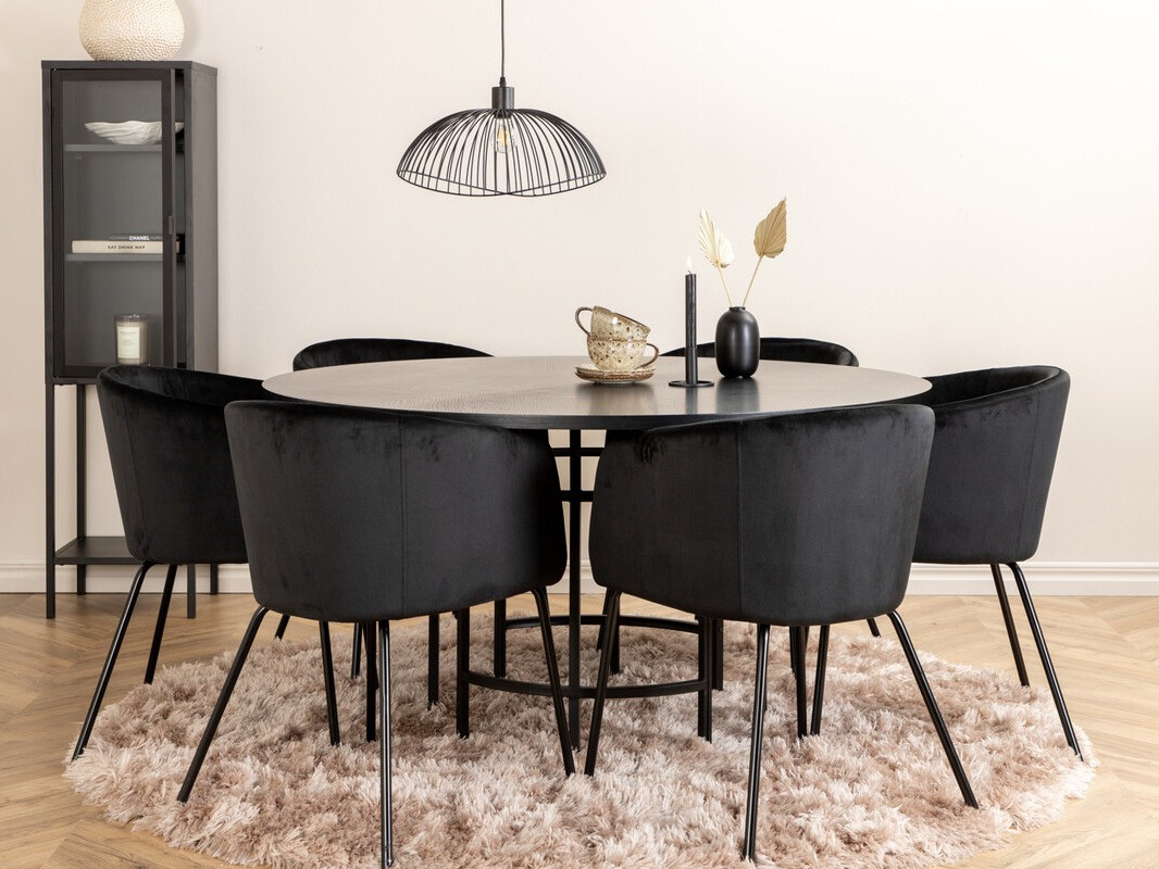 Essgruppe Dallas 2378 (Schwarz)