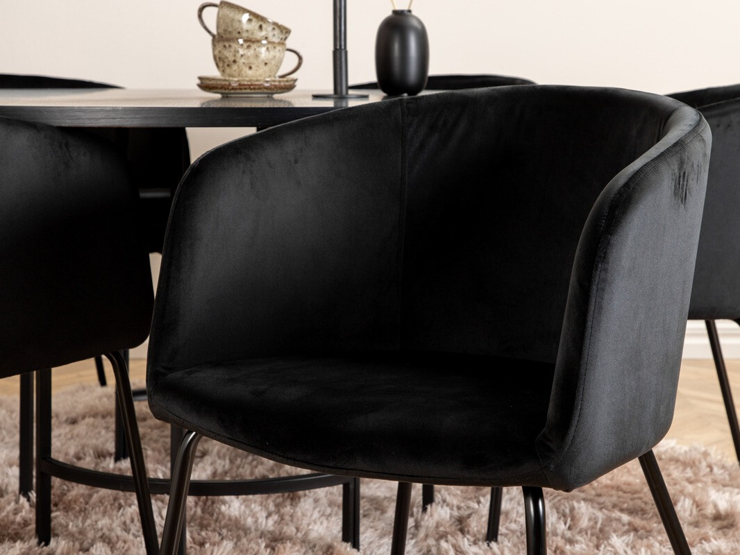 Essgruppe Dallas 2378 (Schwarz)