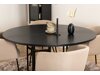 Essgruppe Dallas 2381 (Schwarz + Beige)