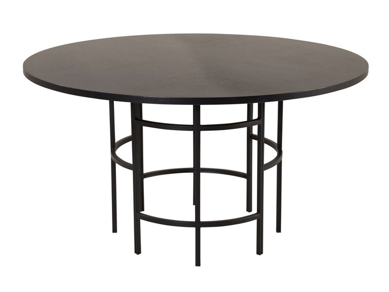 Essgruppe Dallas 2386 (Schwarz + Cremefarben)