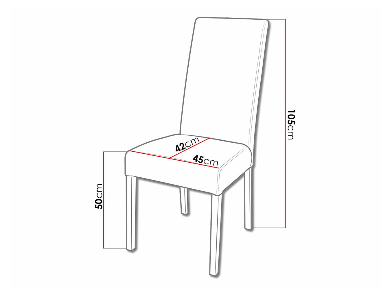 Stuhl Sparks 184 (Weiß)