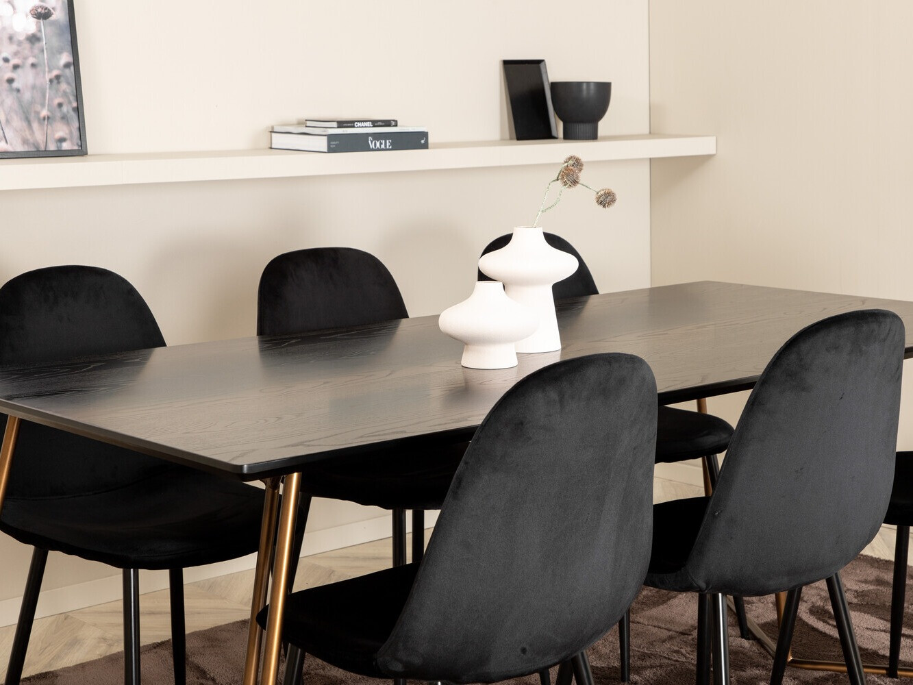 Essgruppe Dallas 2713 (Schwarz)