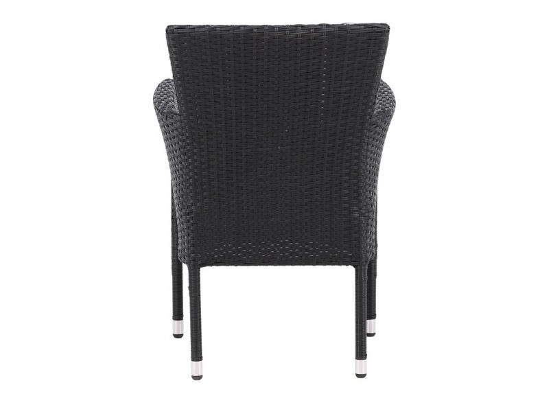 Gartenstuhl Dallas 3475 (Schwarz + Grau)