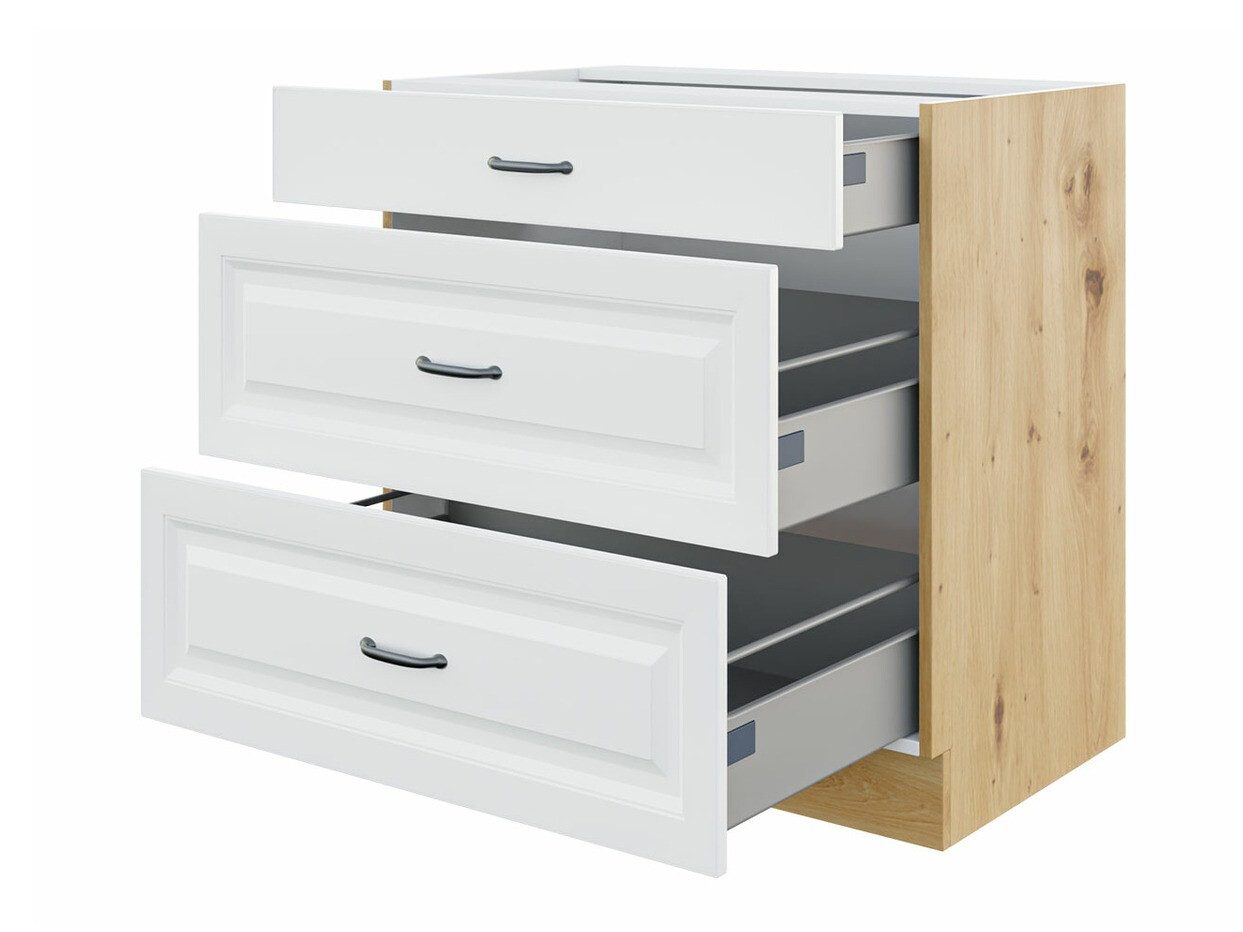 Modularer Schrank mit Schubladen Retro Grey 120