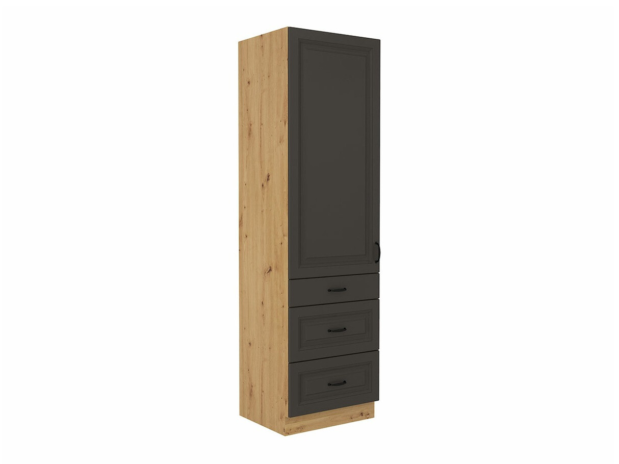 Modularer Schrank mit Schubladen und Türen Retro Grey 114