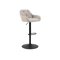 Barstuhl Norsica 650 (Schwarz + Beige)