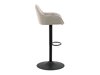 Barstuhl Norsica 650 (Schwarz + Beige)