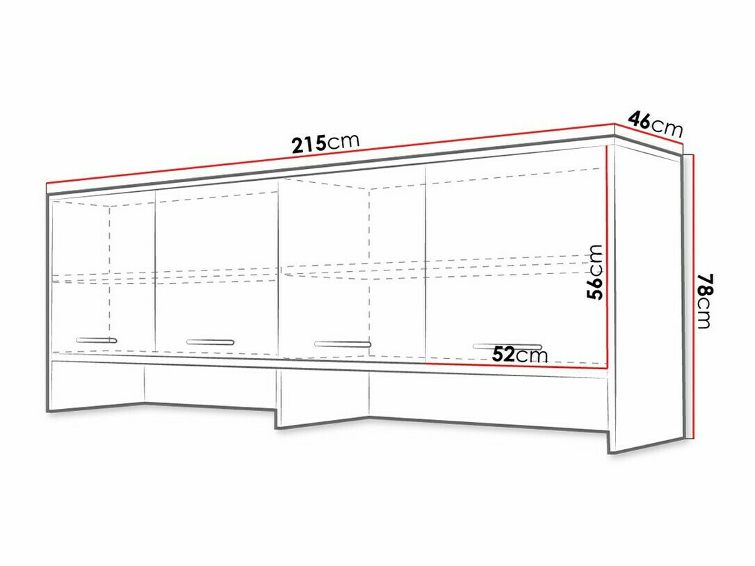 Sideboard Concept Pro Lenart I (Weiß)