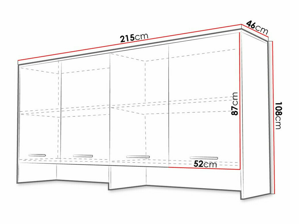 Sideboard Concept Pro Lenart II (Weiß)