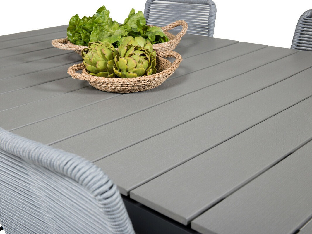 Tisch und Stühle Dallas 3506 (Grau)