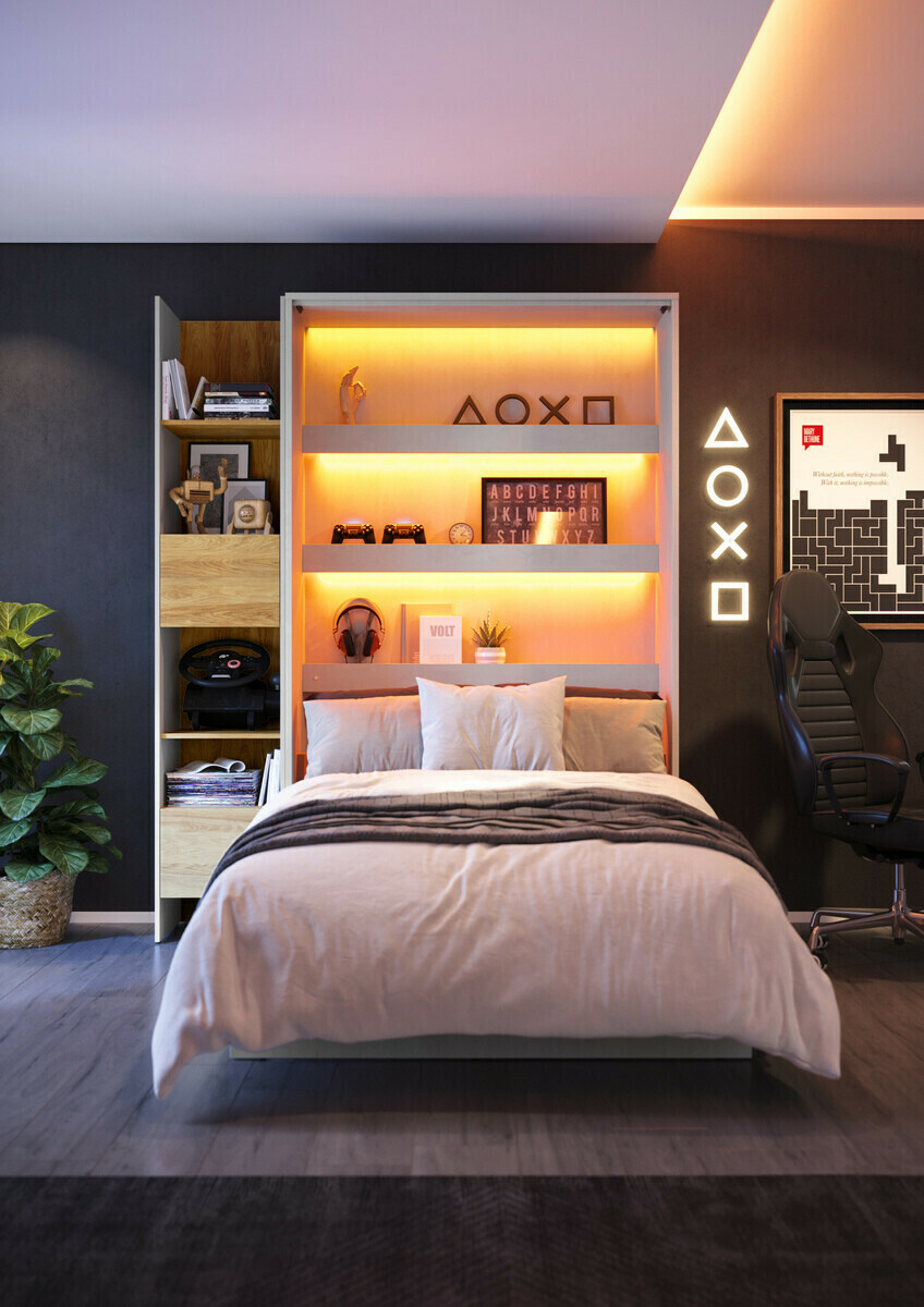 Schrankbett Concept Pro Lenart I (120 x 200 cm)