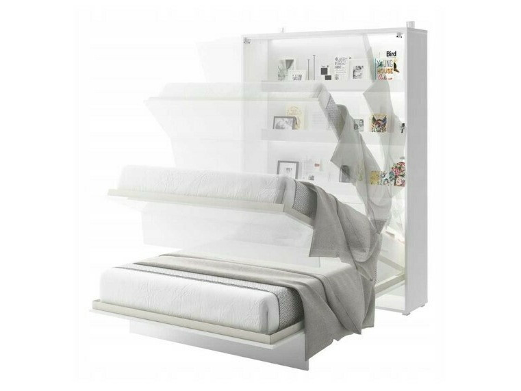 Schrankbett Concept Pro Lenart VII (Artisan Eichenholzoptik + Beige)