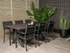 Tisch und Stühle Dallas 3641 (Schwarz)