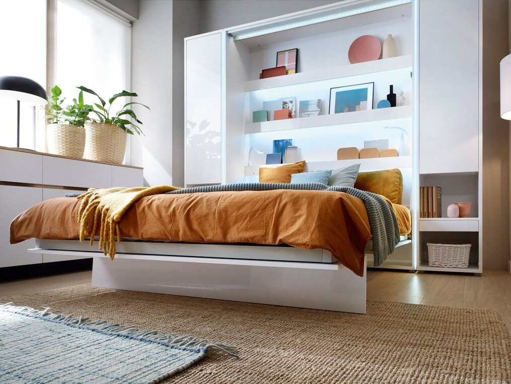 Regal Concept Pro Lenart Levfere 116 (Weiß + Weiß glänzend)