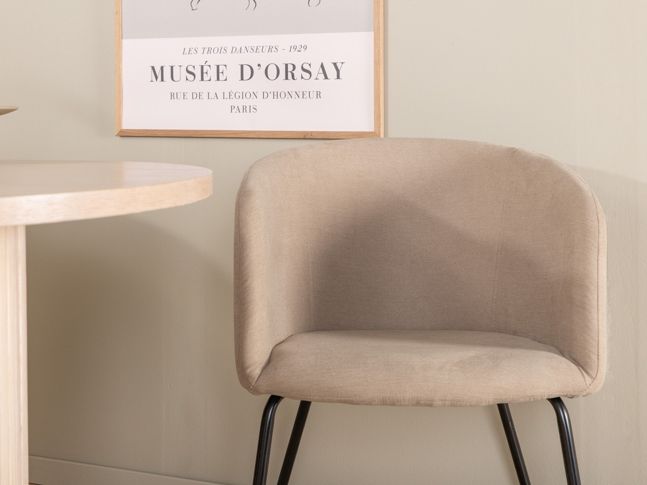 Essgruppe Dallas 2767 (Beige + Schwarz)