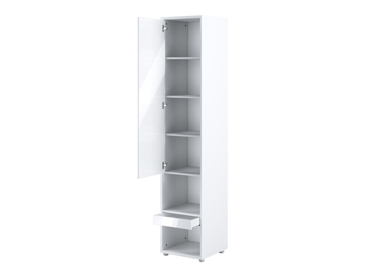 Möbel-Set Concept Pro Lenart XI (Weiß glänzend + Weiß)