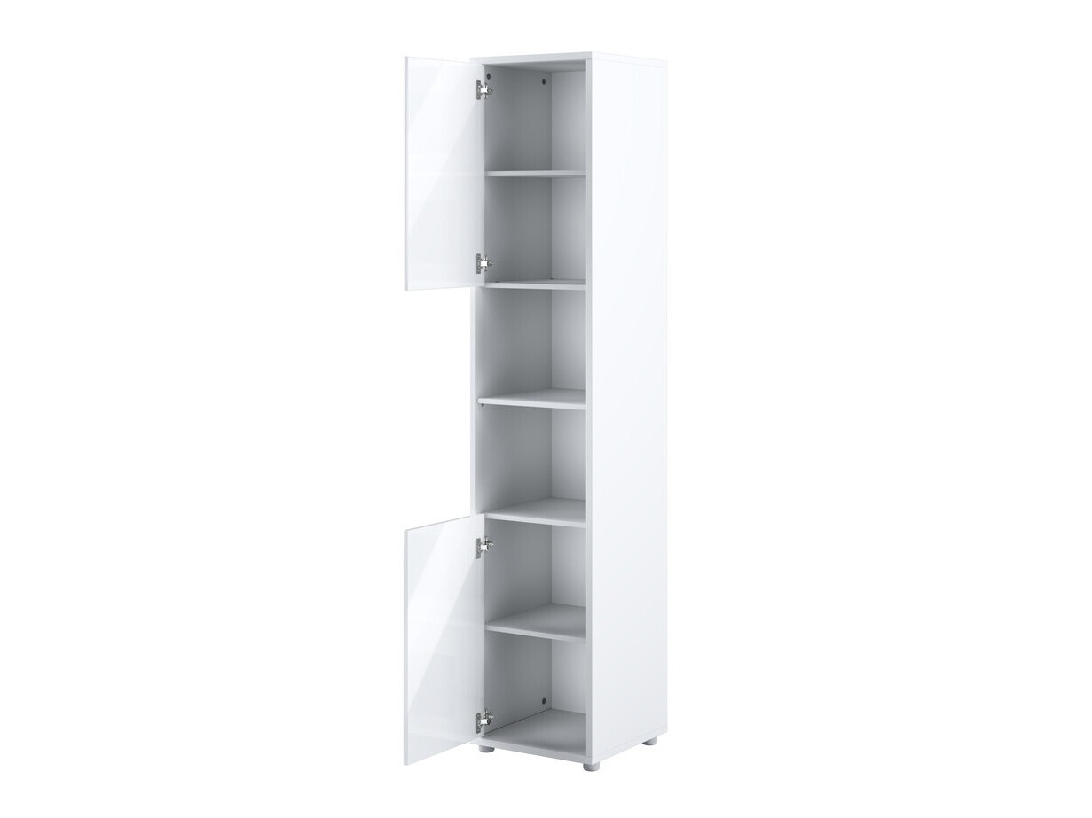 Möbel-Set Concept Pro Lenart XI (Weiß glänzend + Weiß)