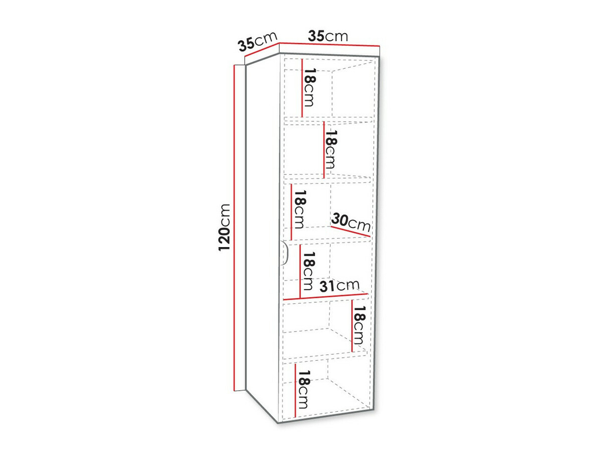 Wandhängeschrank für Badezimmer Fenenou 100 (Schwarz)
