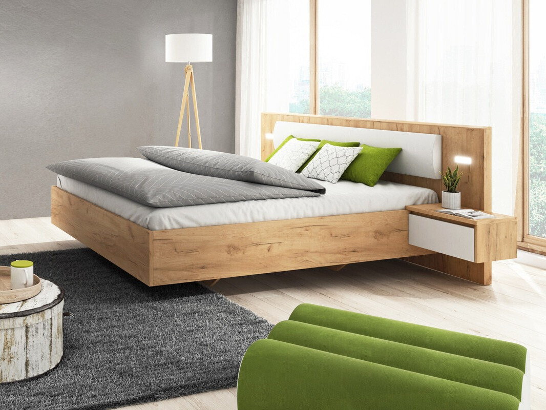 Bett Evarenoi 103 Mit Nachttischen