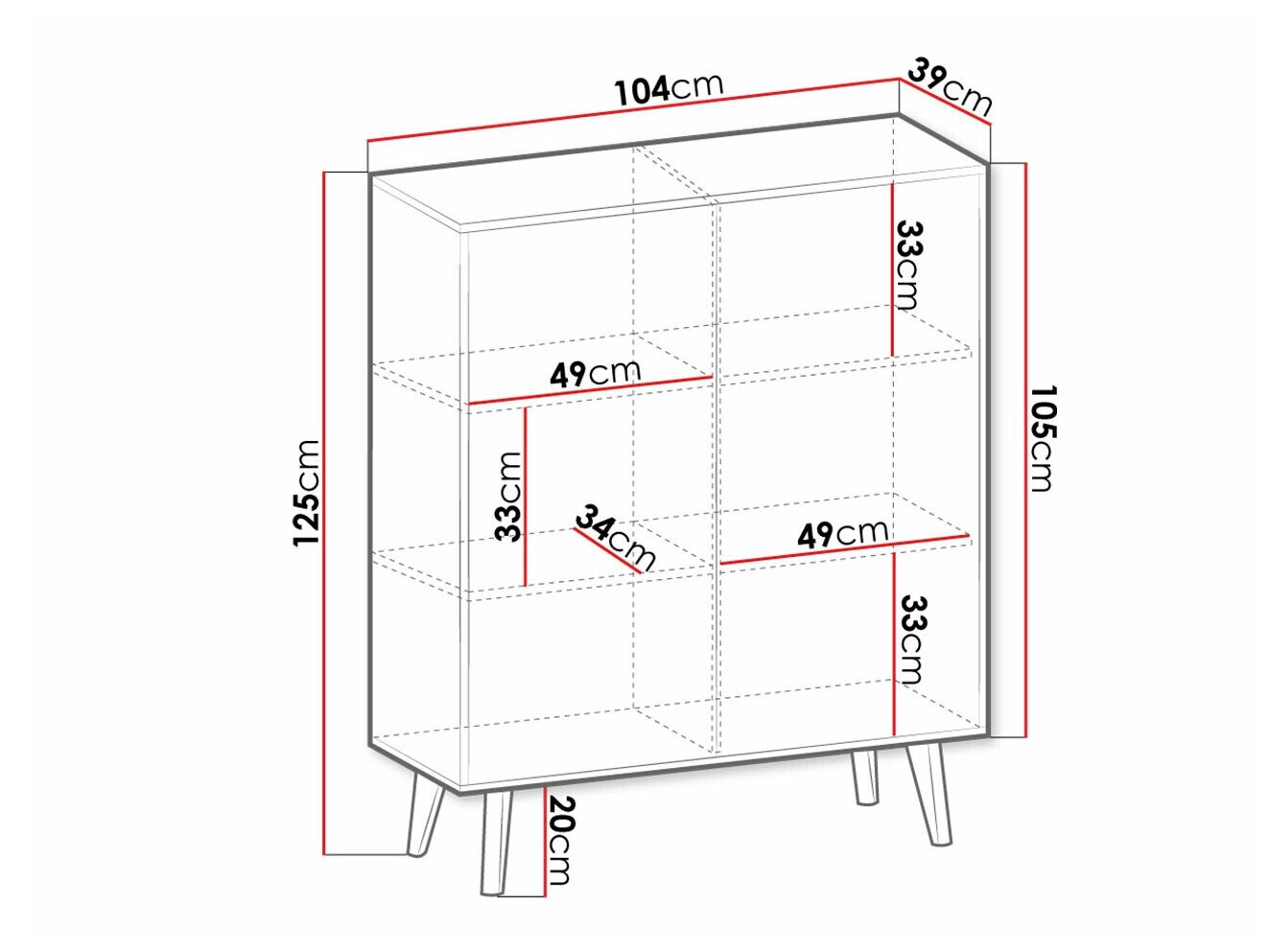 Sideboard Somelu 100