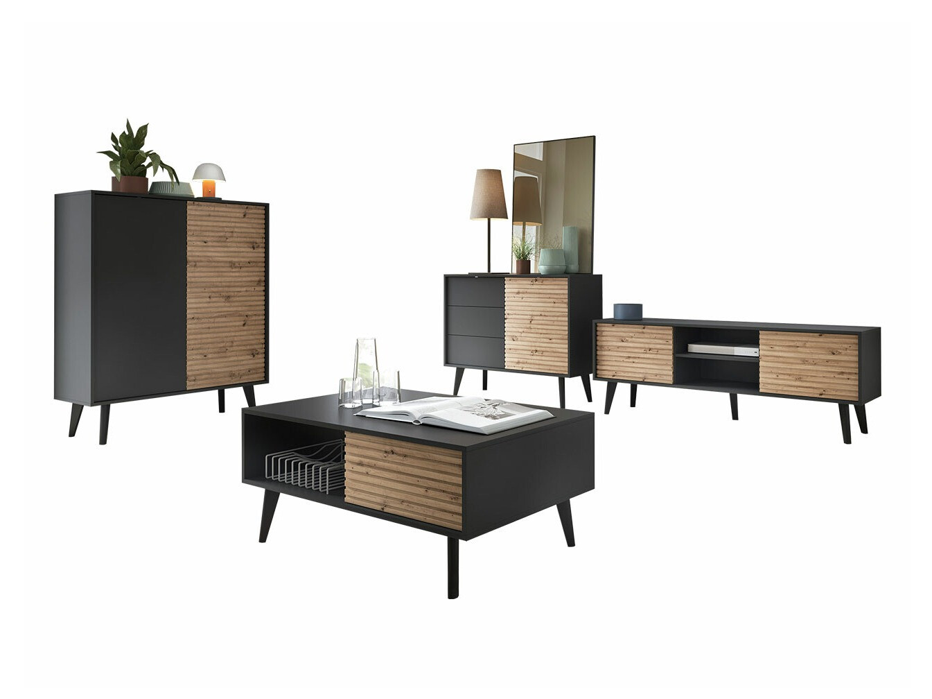 Wohnzimmer-Sets Somelu 105