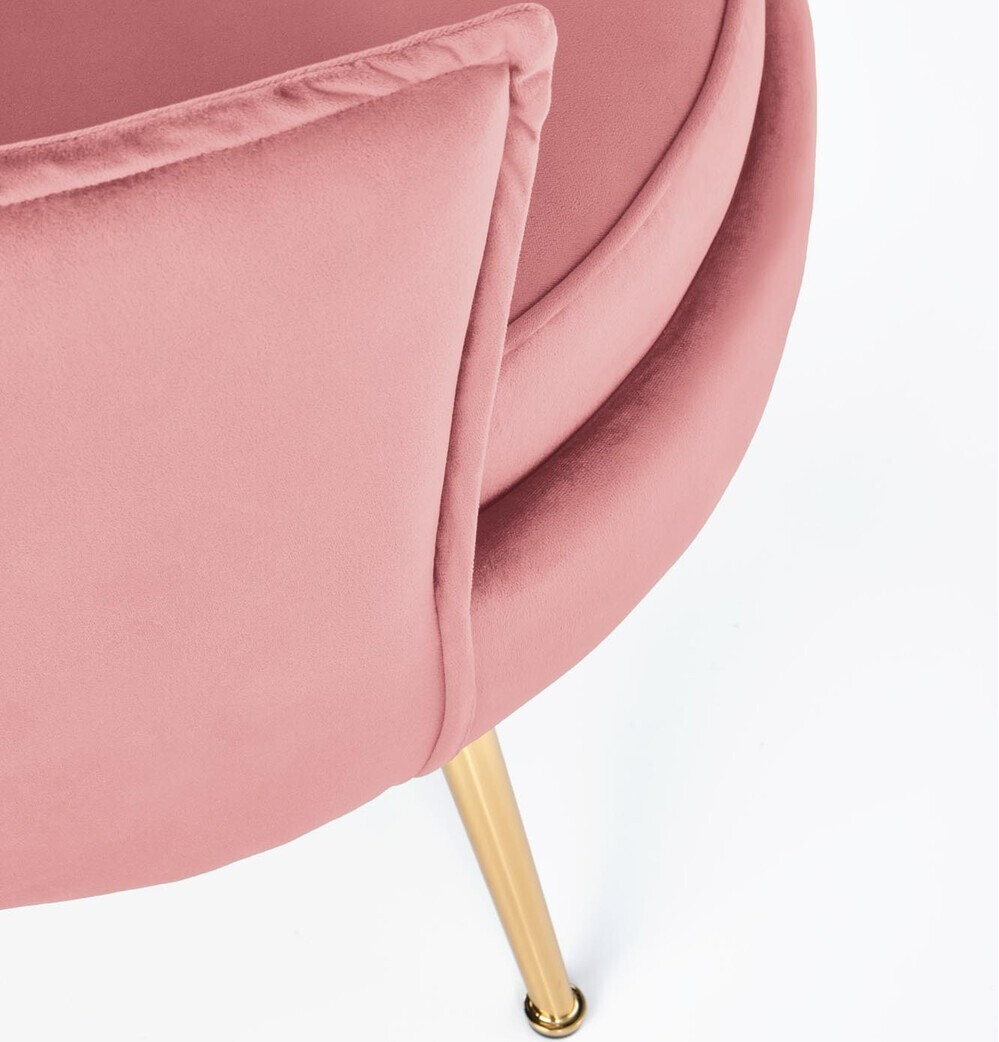 Sessel Houston 1437 (Rosa + Gold)