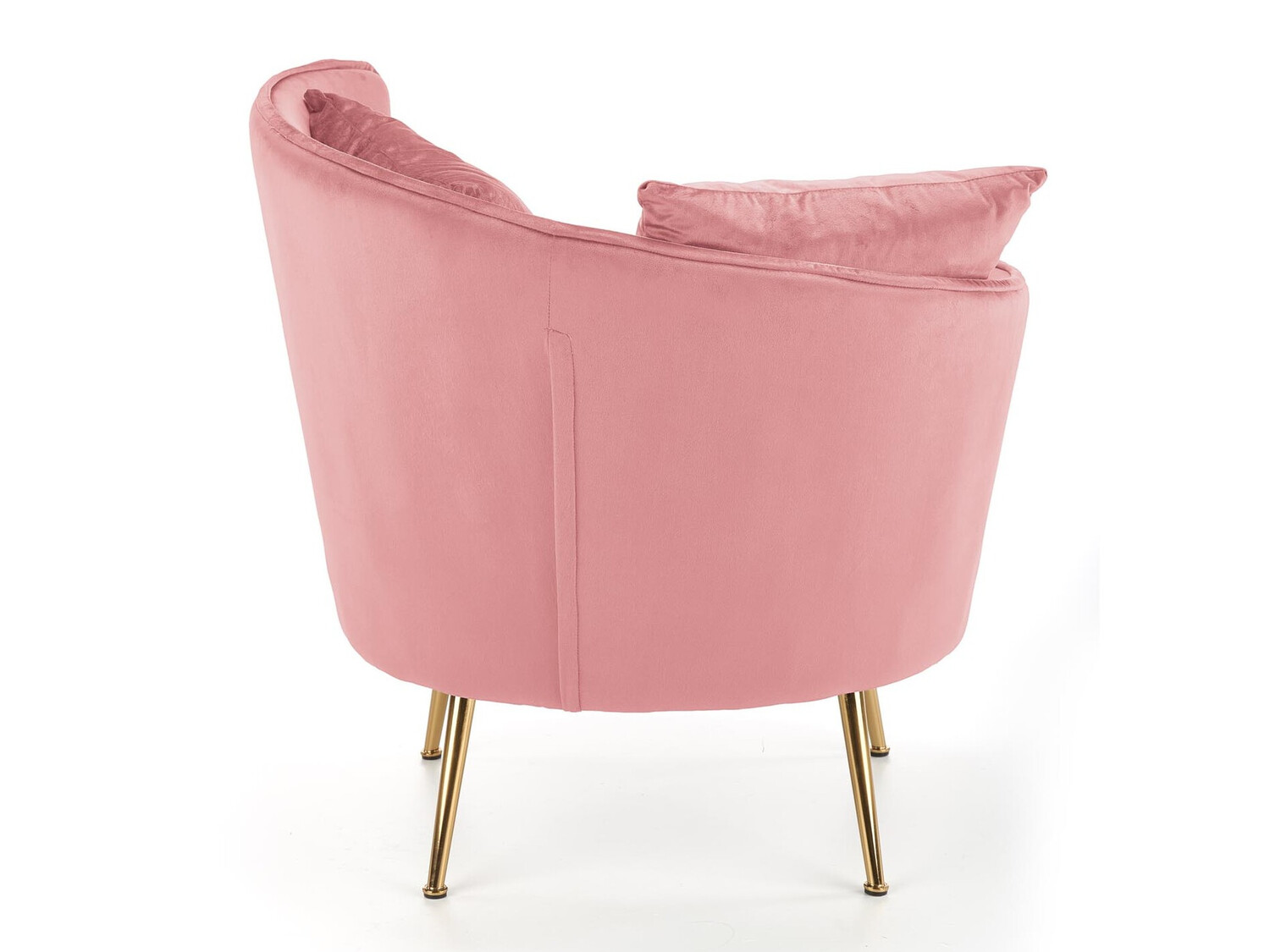 Sessel Houston 1437 (Rosa + Gold)