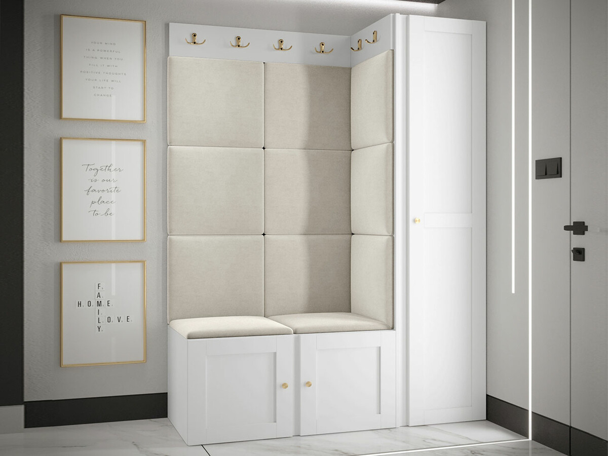 Flurgarnitur Hartford 377 (Weiß)