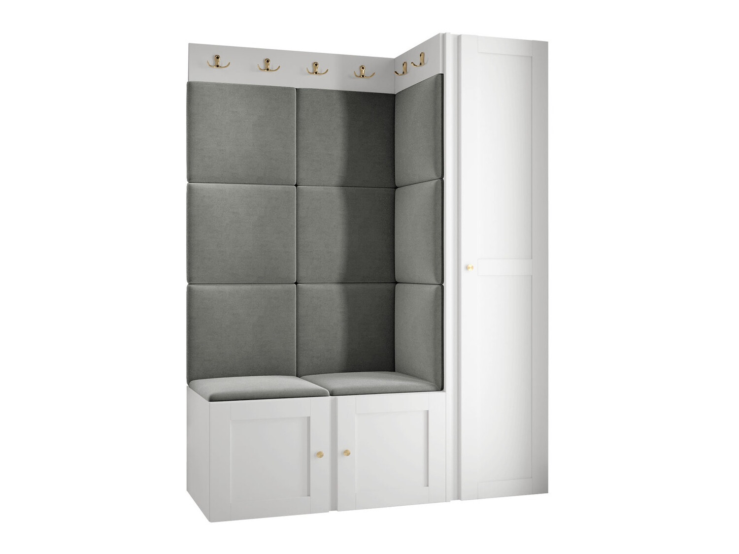 Flurgarnitur Hartford 377 (Weiß)