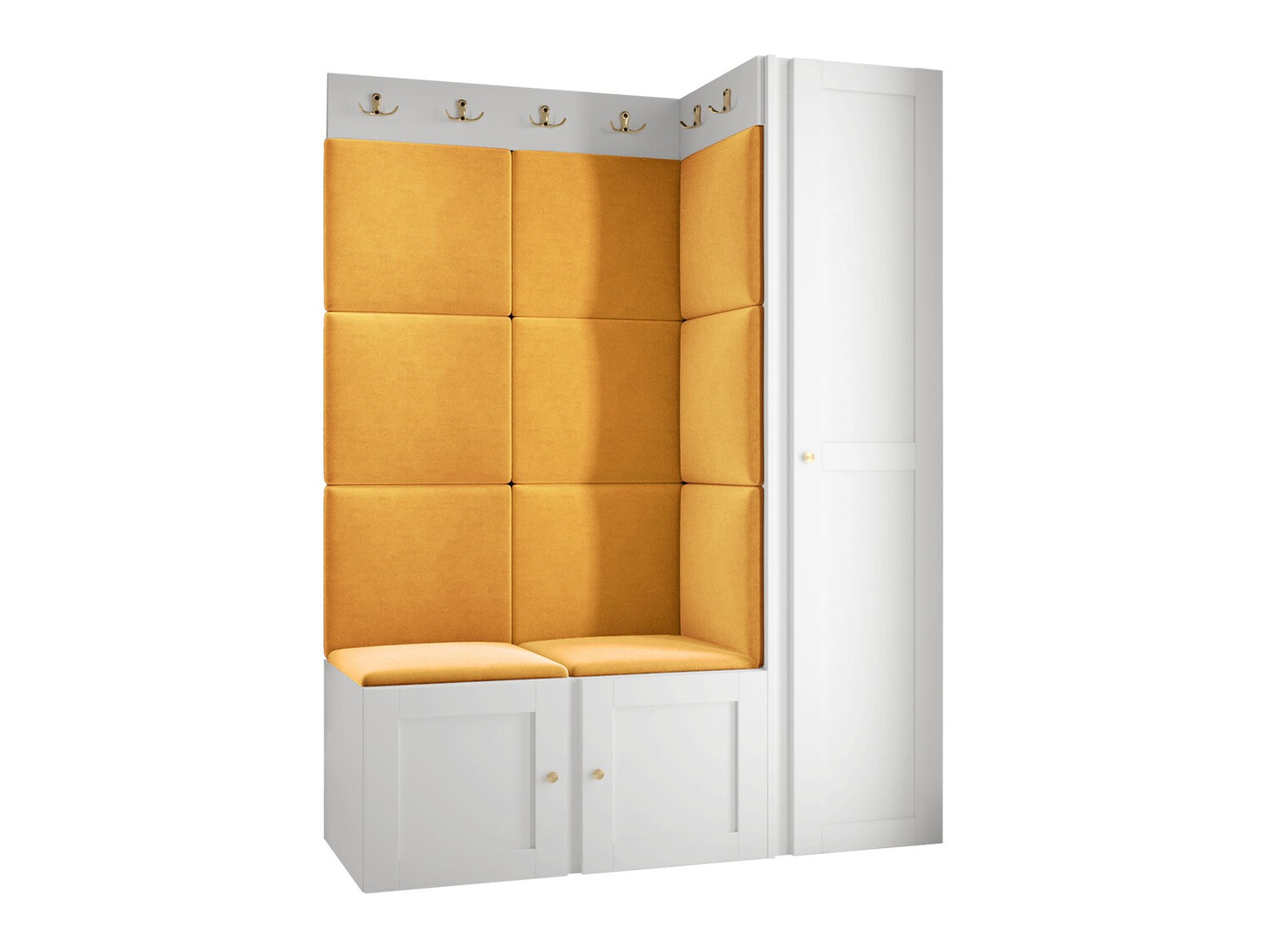 Flurgarnitur Hartford 377 (Weiß)