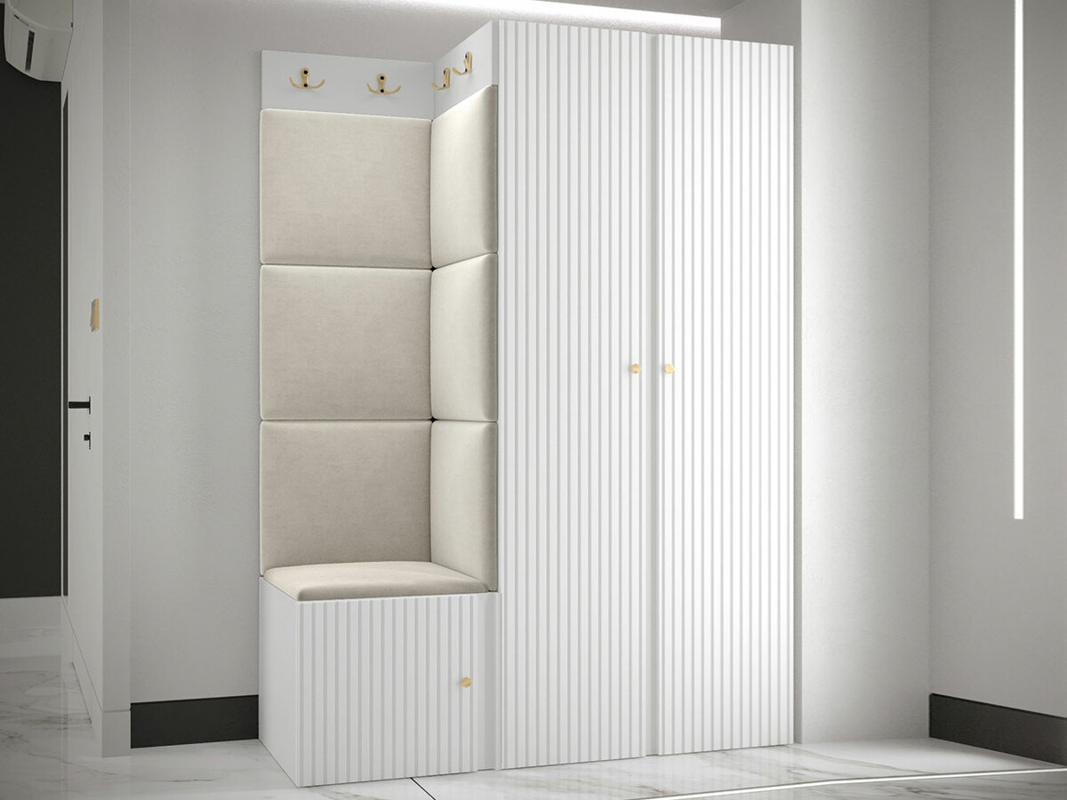 Flurgarnitur Hartford 387 (Weiß)