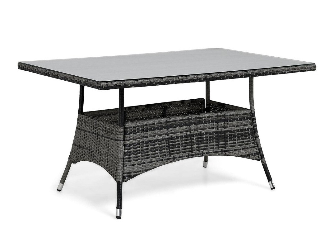 Tisch und Stühle Comfort Garden 1393 (Grau + Weiß)