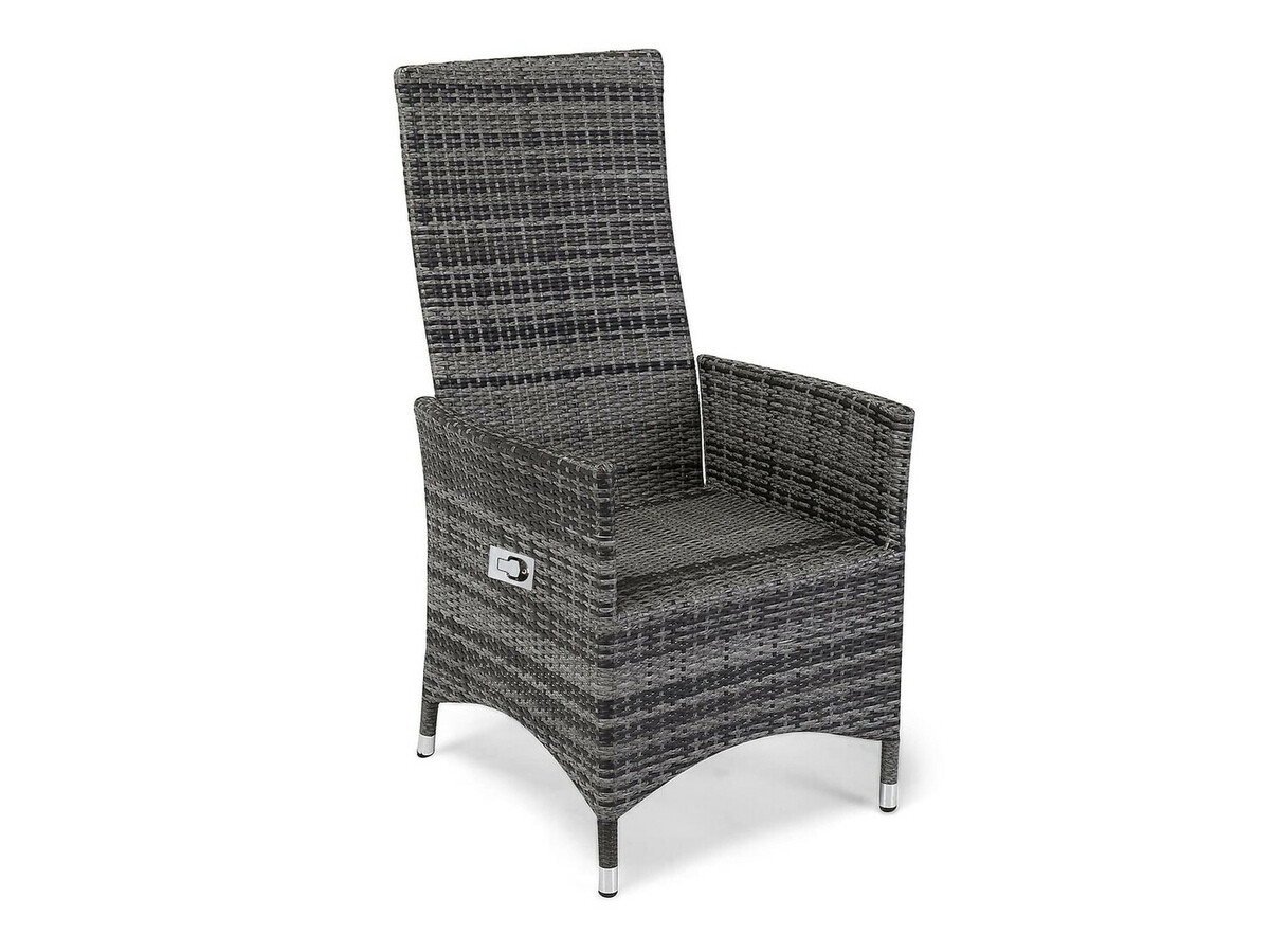 Tisch und Stühle Comfort Garden 1393 (Grau + Weiß)