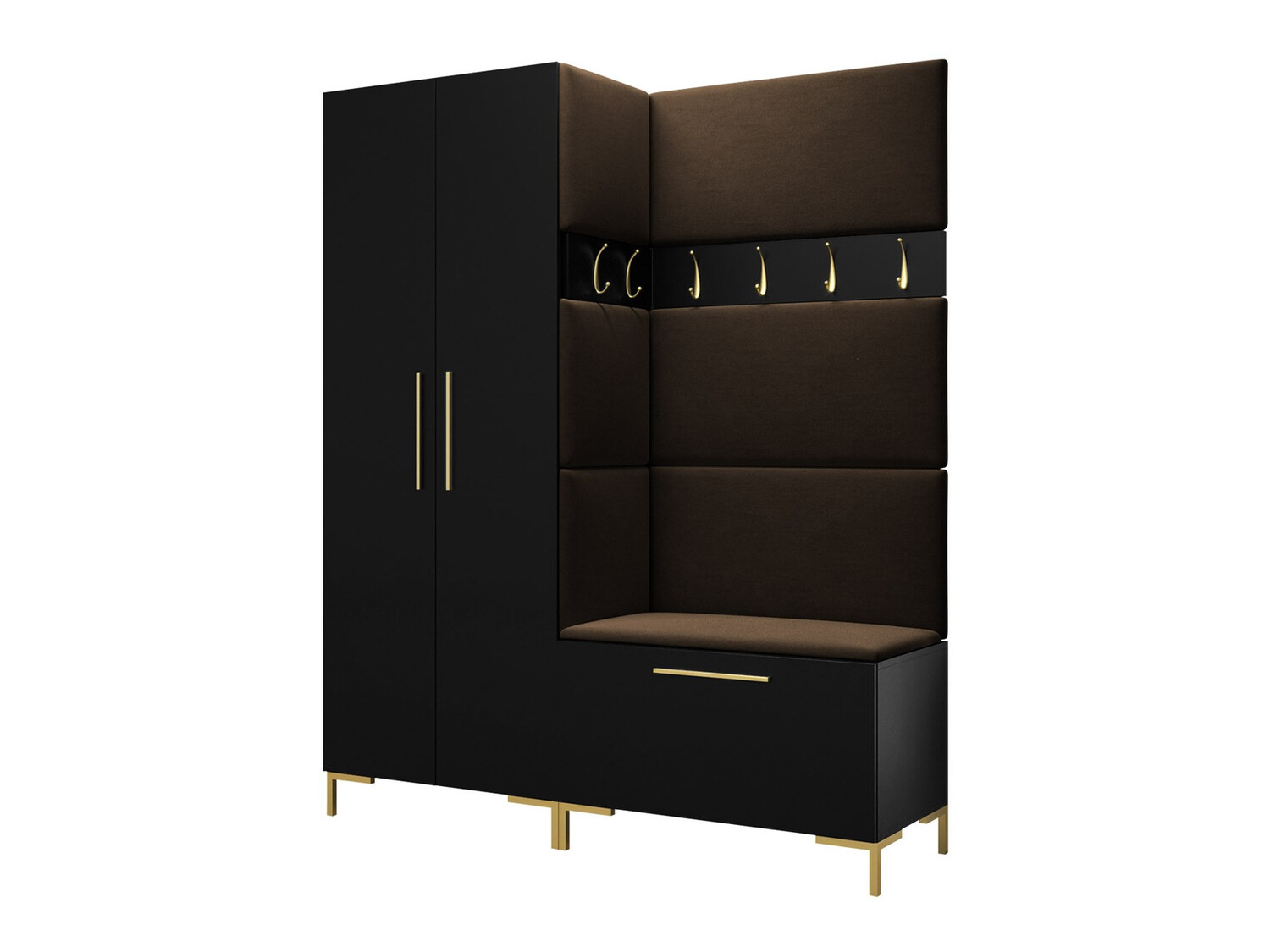 Flurgarnitur Nomal I (Schwarz)