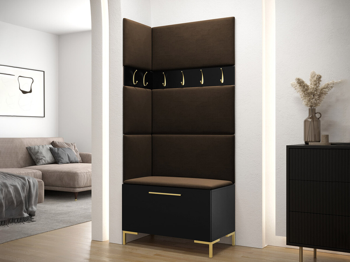 Flurgarnitur Nomal IV (Schwarz)