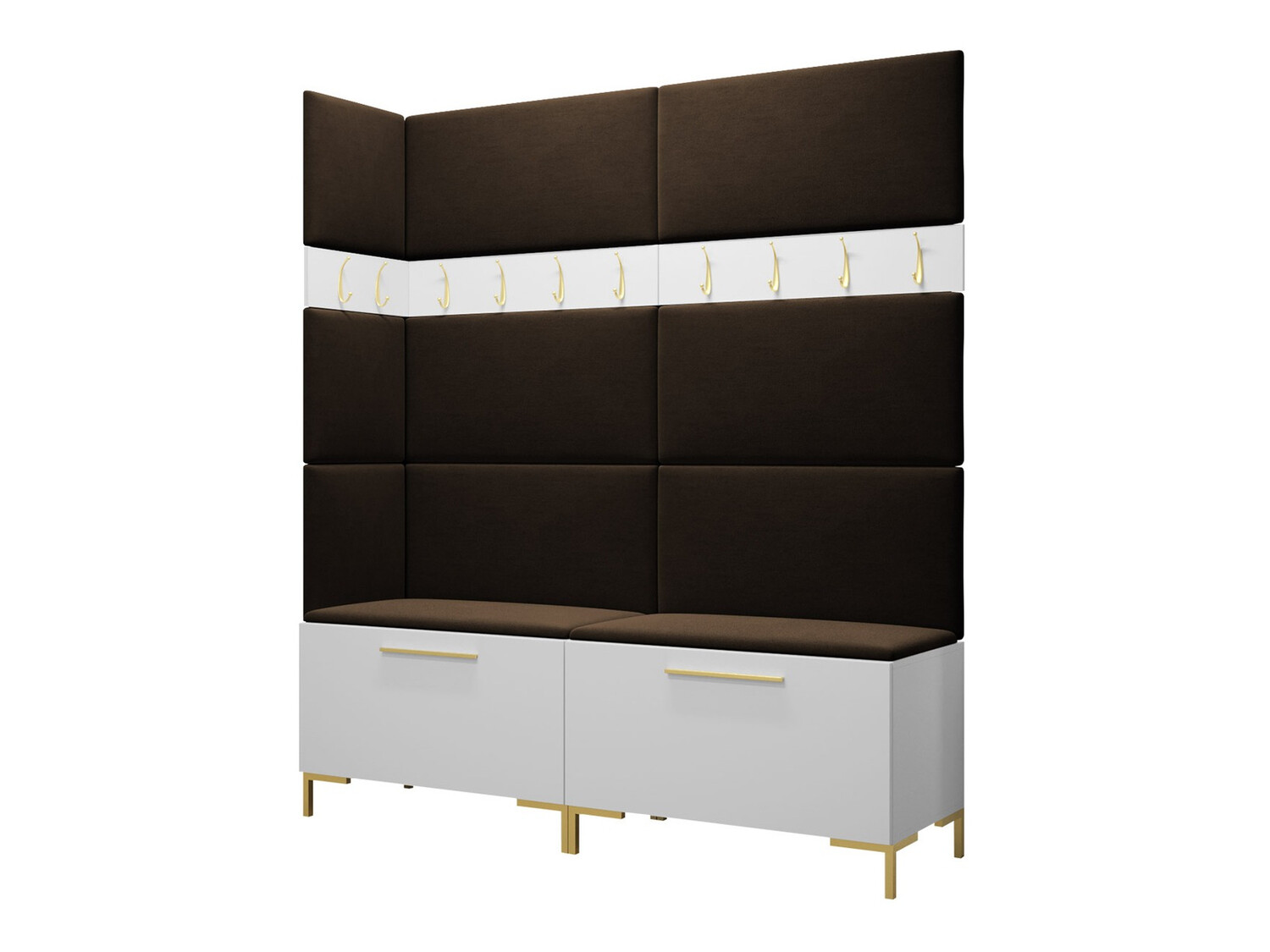 Flurgarnitur Nomal V (Weiß)