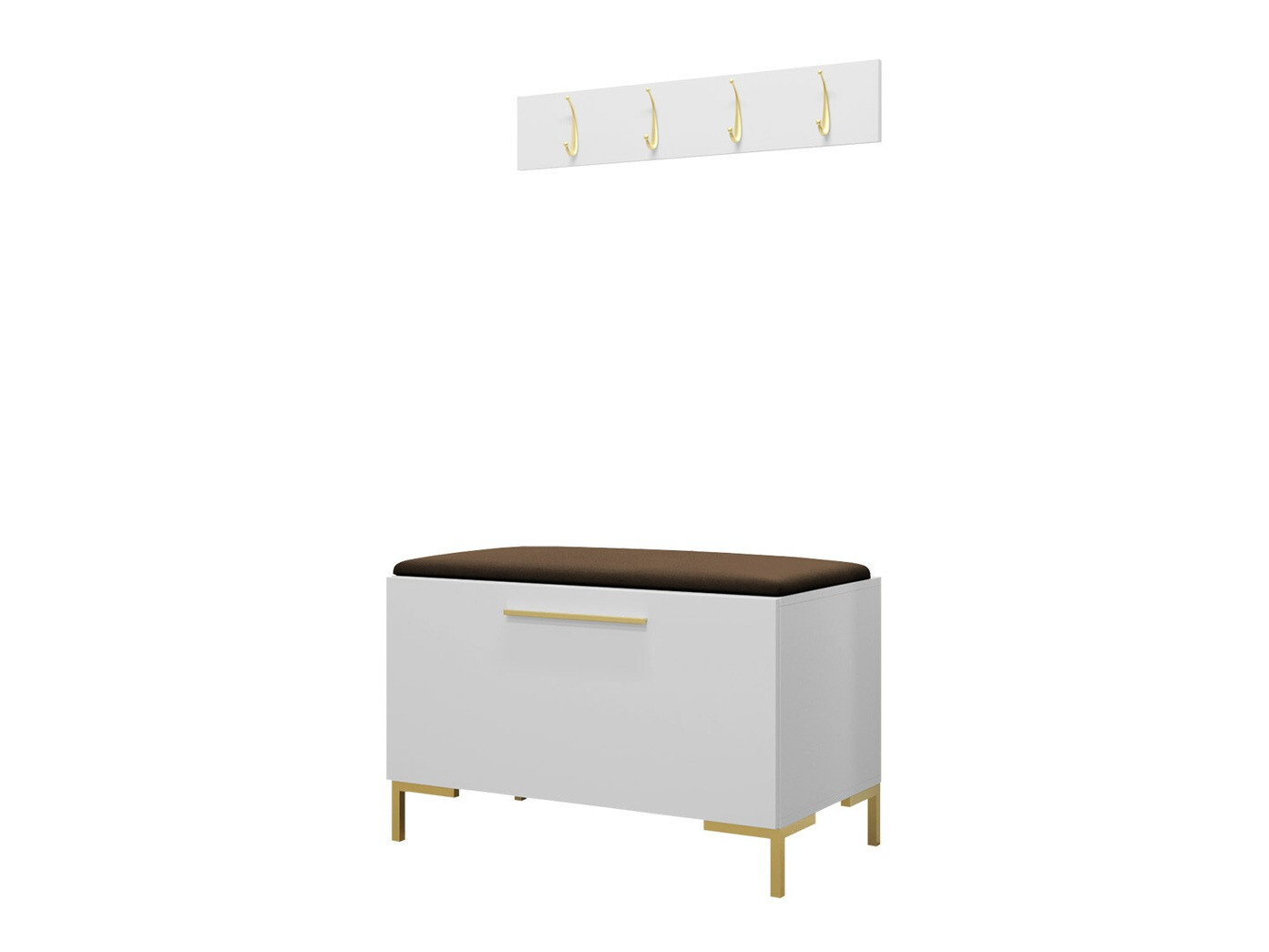 Flurgarnitur Nomal VIII (Weiß)