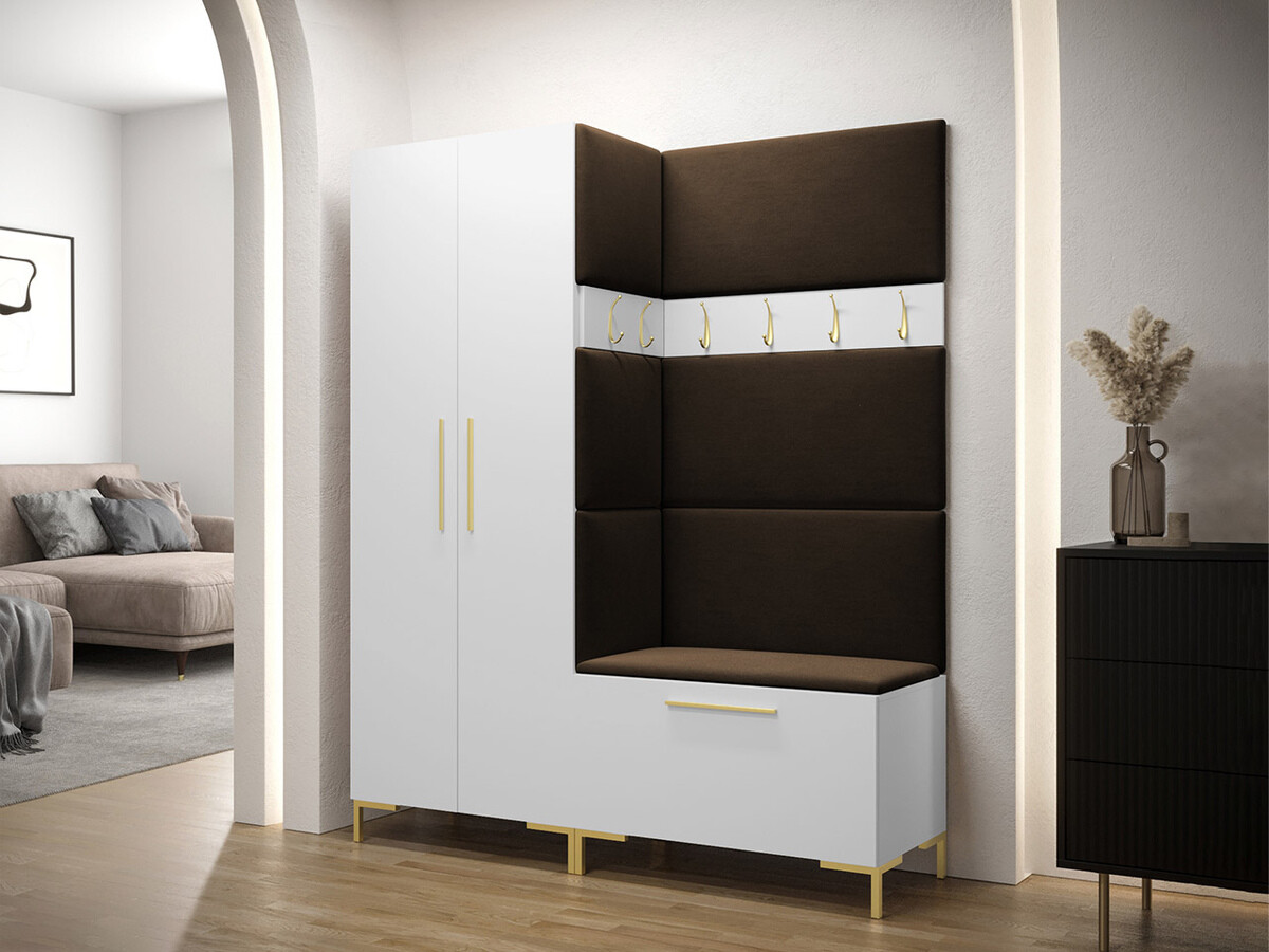 Flurgarnitur Tivsoa 100 (Weiß)