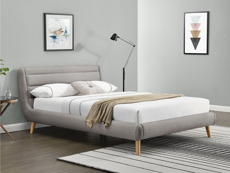 Bett Houston 588 (Hellgrau)