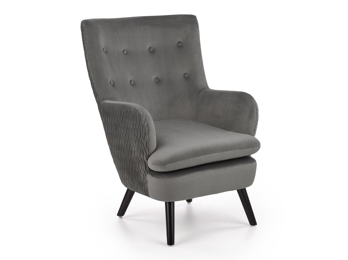 Sessel Houston 838 (Grau + Schwarz)