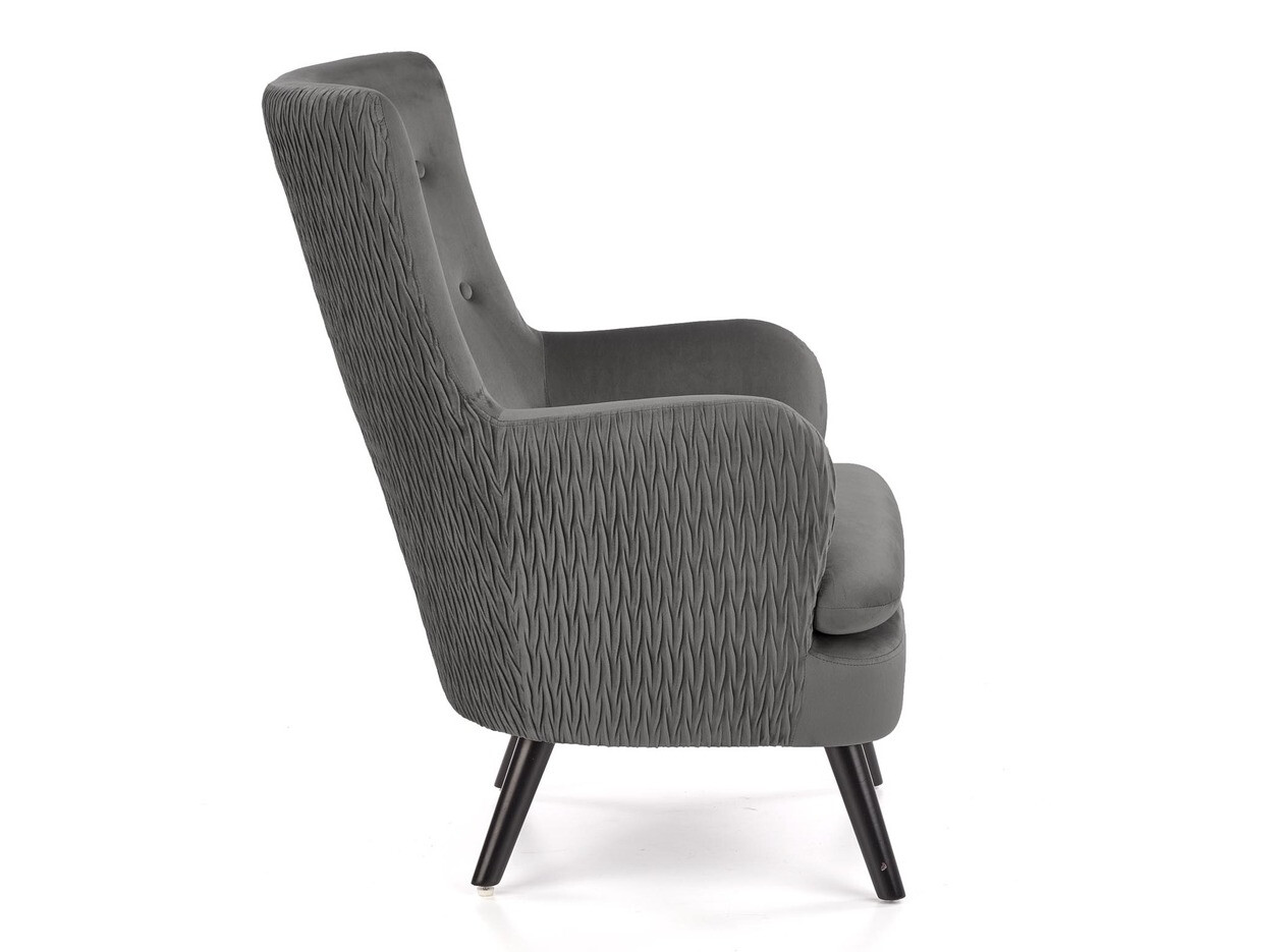 Sessel Houston 838 (Grau + Schwarz)