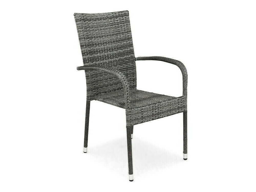 Tisch und Stühle Comfort Garden 1682 (Grau)