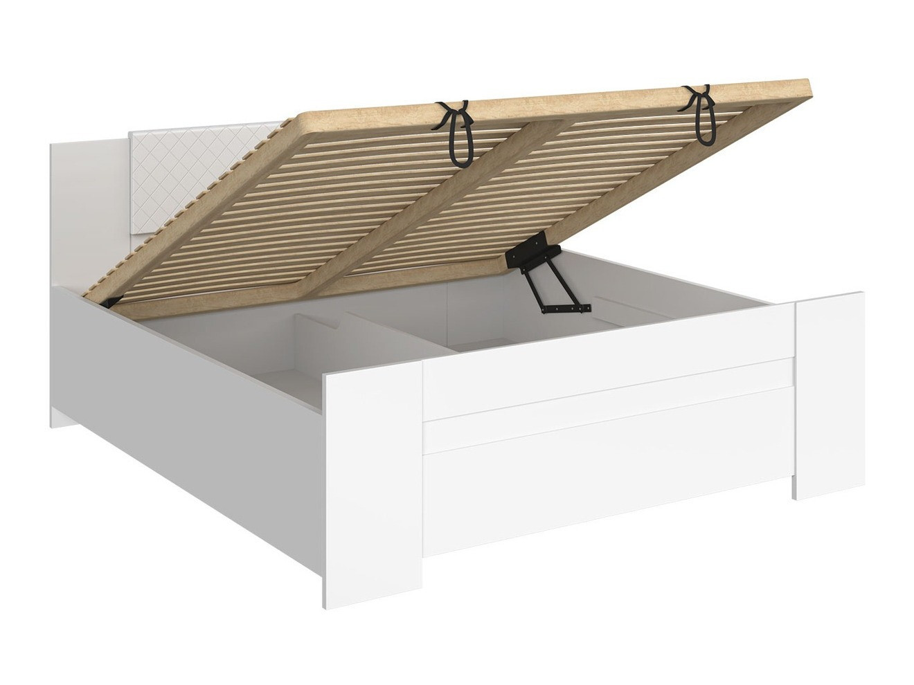 Bett Catromi 101 (Weiß + Soft Pik 017)